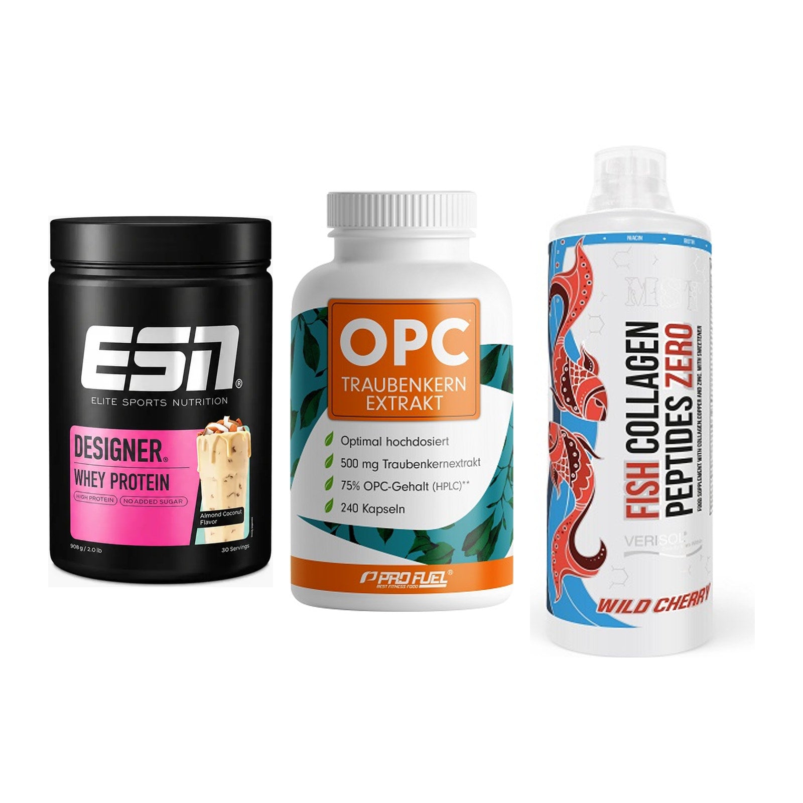 Regenerations-Set: ESN Designer + ProFuel OPC + MST Fish – alle enthaltenen Artikel