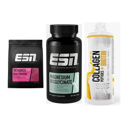 Regenerations-Set: ESN Designer + ESN Magnesium + MST Collagen – alle enthaltenen Artikel