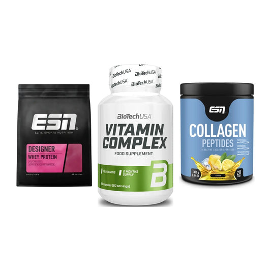 Regenerations-Set: ESN Designer + BioTech Vitamin + ESN Collagen – alle enthaltenen Artikel