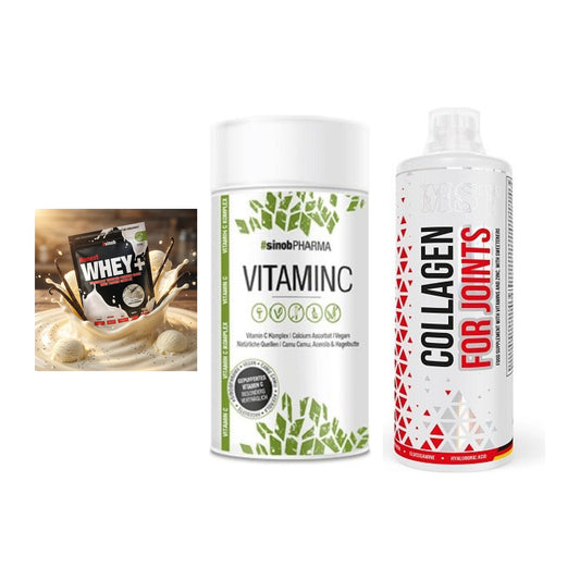 Regenerations-Set: Sinob Honest + Sinob Vitamin C + MST Collagen – alle enthaltenen Artikel