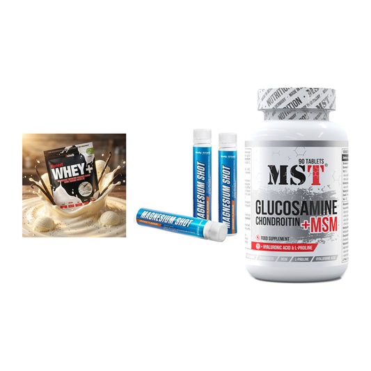 Regenerations-Set: Sinob Honest + Body Attack + MST Glucosamine – alle enthaltenen Artikel