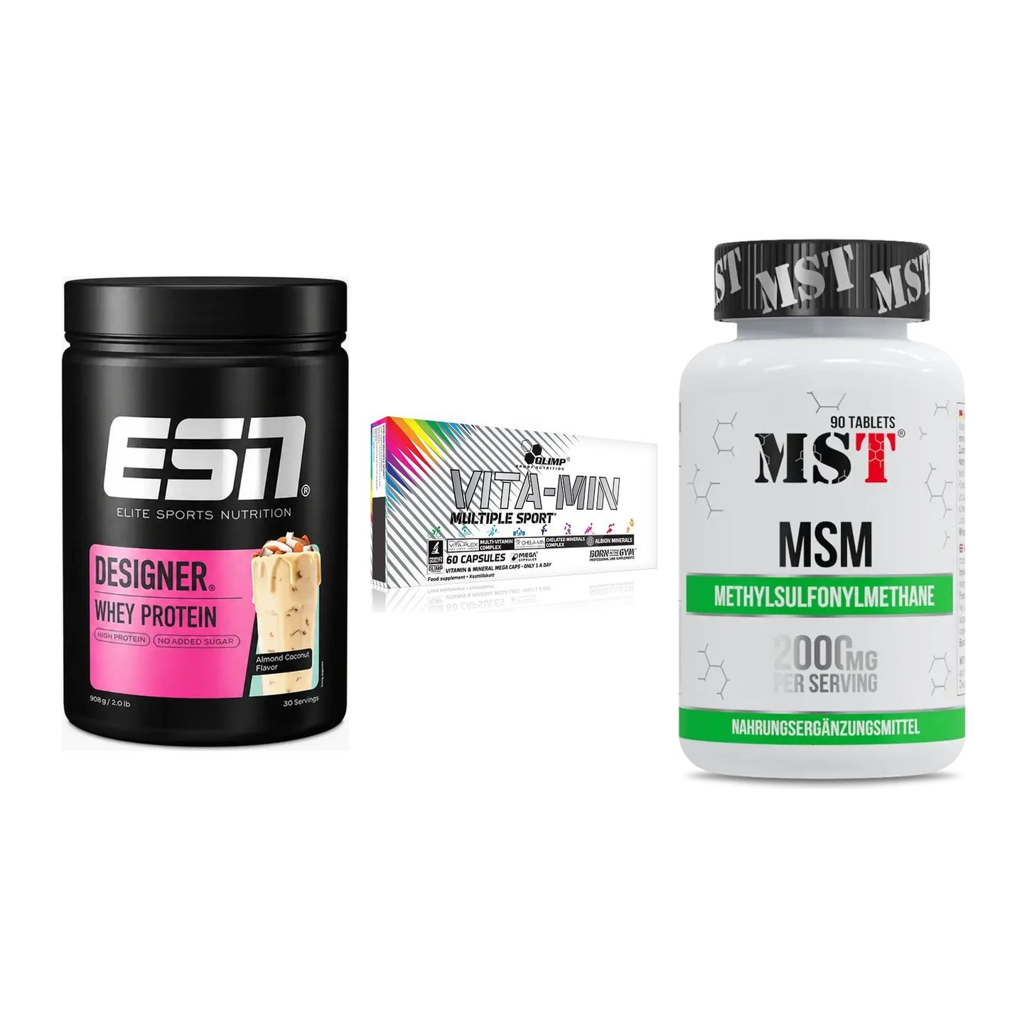 Regenerations-Set: ESN Designer + Olimp Vita-Min + MST MSM 2000 / – alle enthaltenen Artikel
