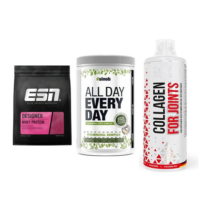 Regenerations-Set: ESN Designer + Sinob All Day + MST Collagen – alle enthaltenen Artikel