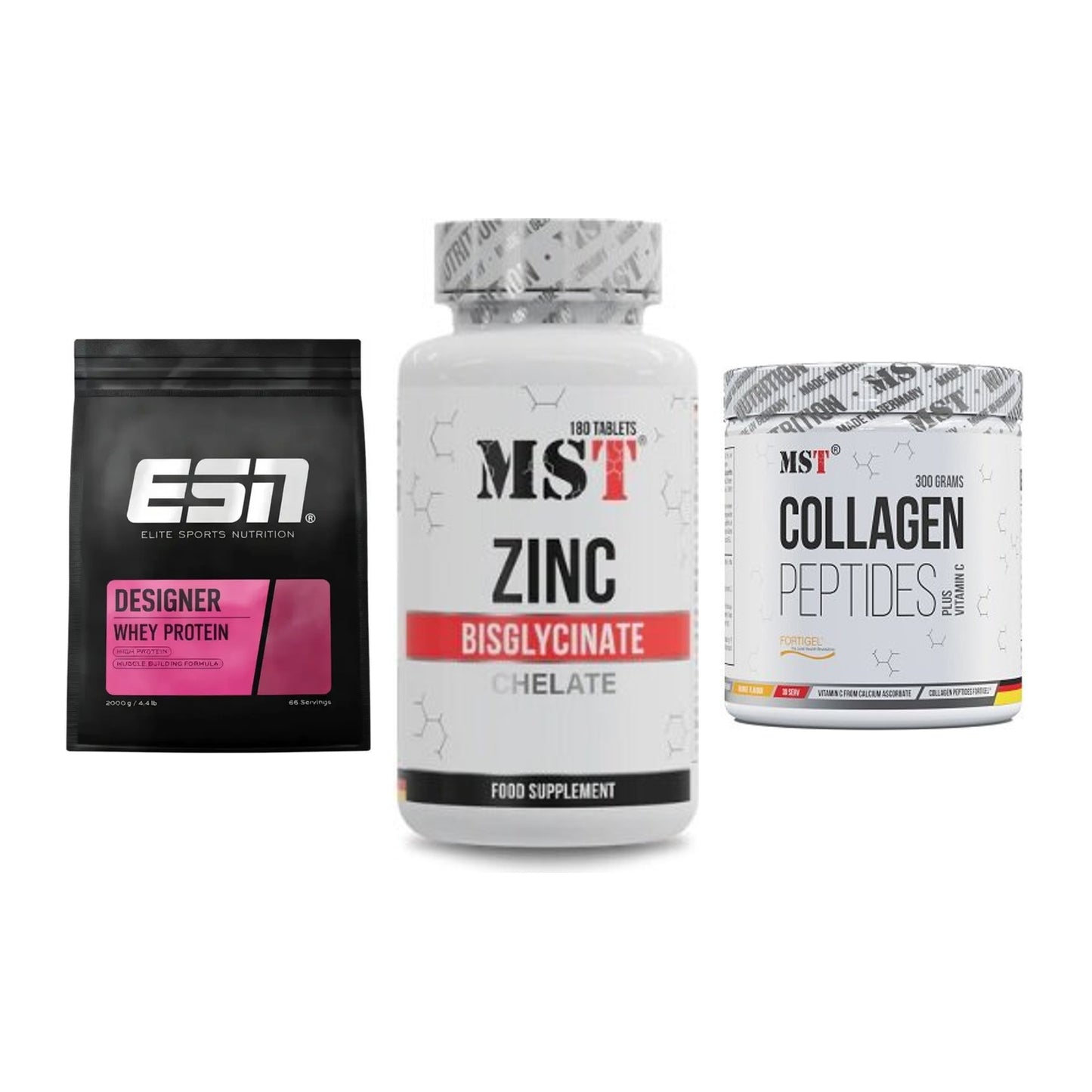 Regenerations-Set: ESN Designer + MST Zinc + MST Collagen – alle enthaltenen Artikel