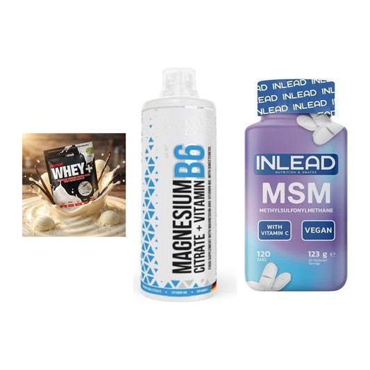 Regenerations-Set: Sinob Honest + MST Magnesium + INLEAD MSM – alle enthaltenen Artikel