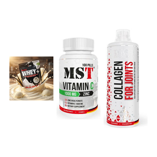 Regenerations-Set: Sinob Honest + MST Vitamin C + MST Collagen – alle enthaltenen Artikel