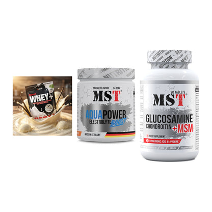 Regenerations-Set: Sinob Honest + MST Aqua Power + MST Glucosamine – alle enthaltenen Artikel