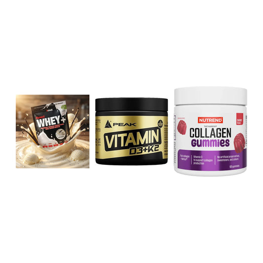 Regenerations-Set: Sinob Honest + Peak Vitamin + Nutrend Collage – alle enthaltenen Artikel
