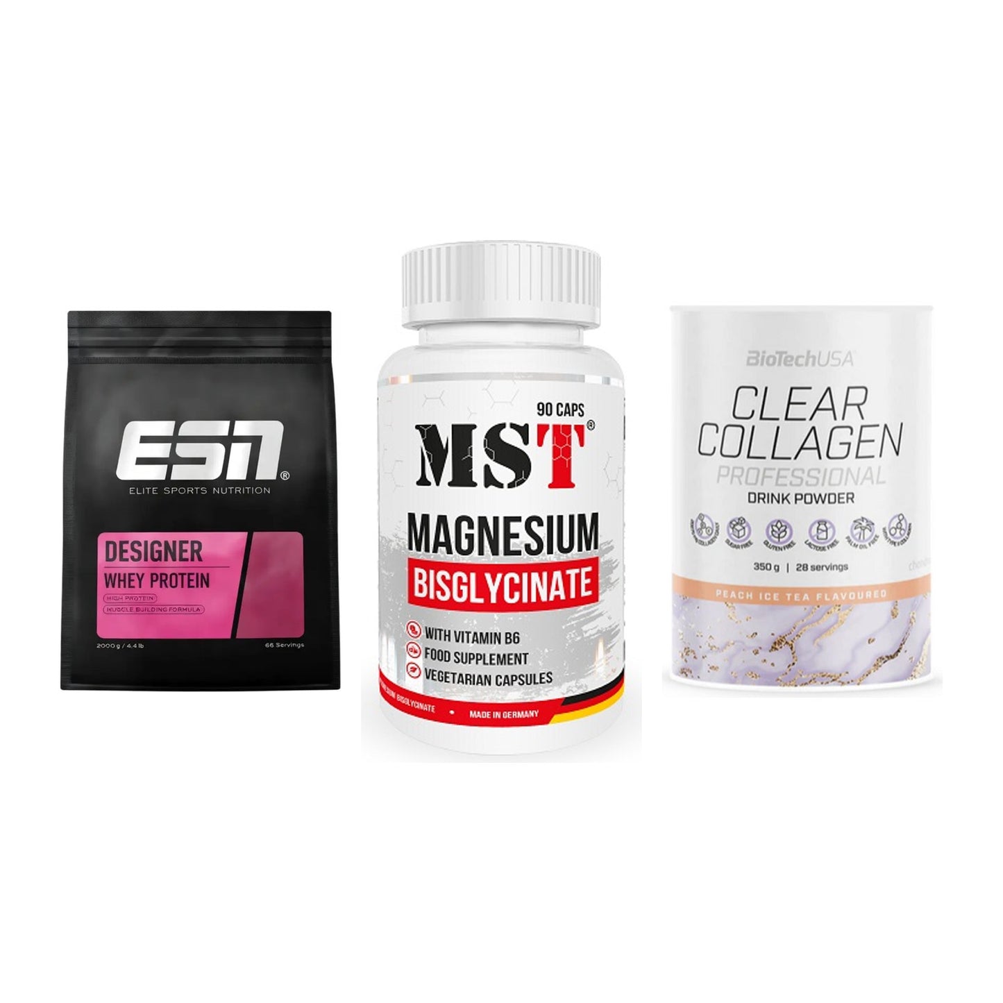 Regenerations-Set: ESN Designer + MST Magnesium + BioTech Clear – alle enthaltenen Artikel