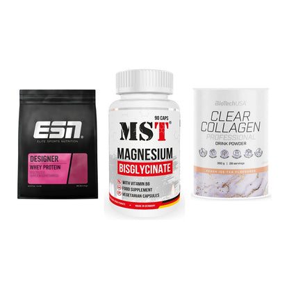 Regenerations-Set: ESN Designer + MST Magnesium + BioTech Clear – alle enthaltenen Artikel