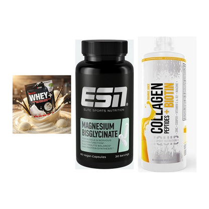 Regenerations-Set: Sinob Honest + ESN Magnesium + MST Collagen – alle enthaltenen Artikel