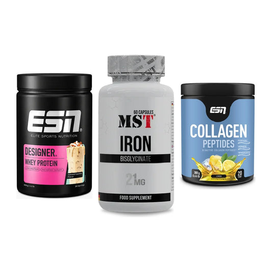 Regenerations-Set: ESN Designer + MST Iron + ESN Collagen – alle enthaltenen Artikel