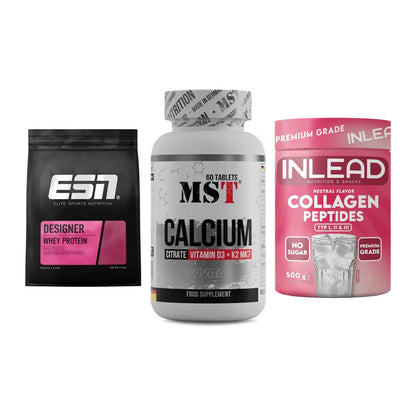Regenerations-Set: ESN Designer + MST Calcium + INLEAD Collagen – alle enthaltenen Artikel