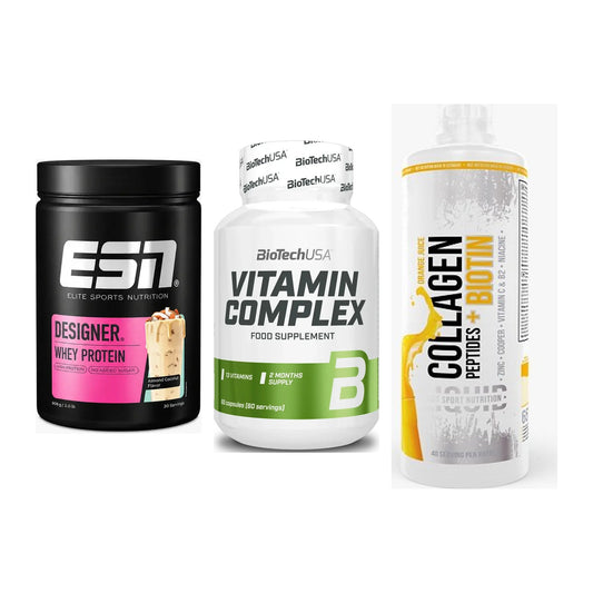 Regenerations-Set: ESN Designer + BioTech Vitamin + MST Collagen – alle enthaltenen Artikel