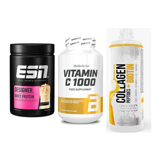 Regenerations-Set: ESN Designer + BioTech Vitamin + MST Collagen – alle enthaltenen Artikel
