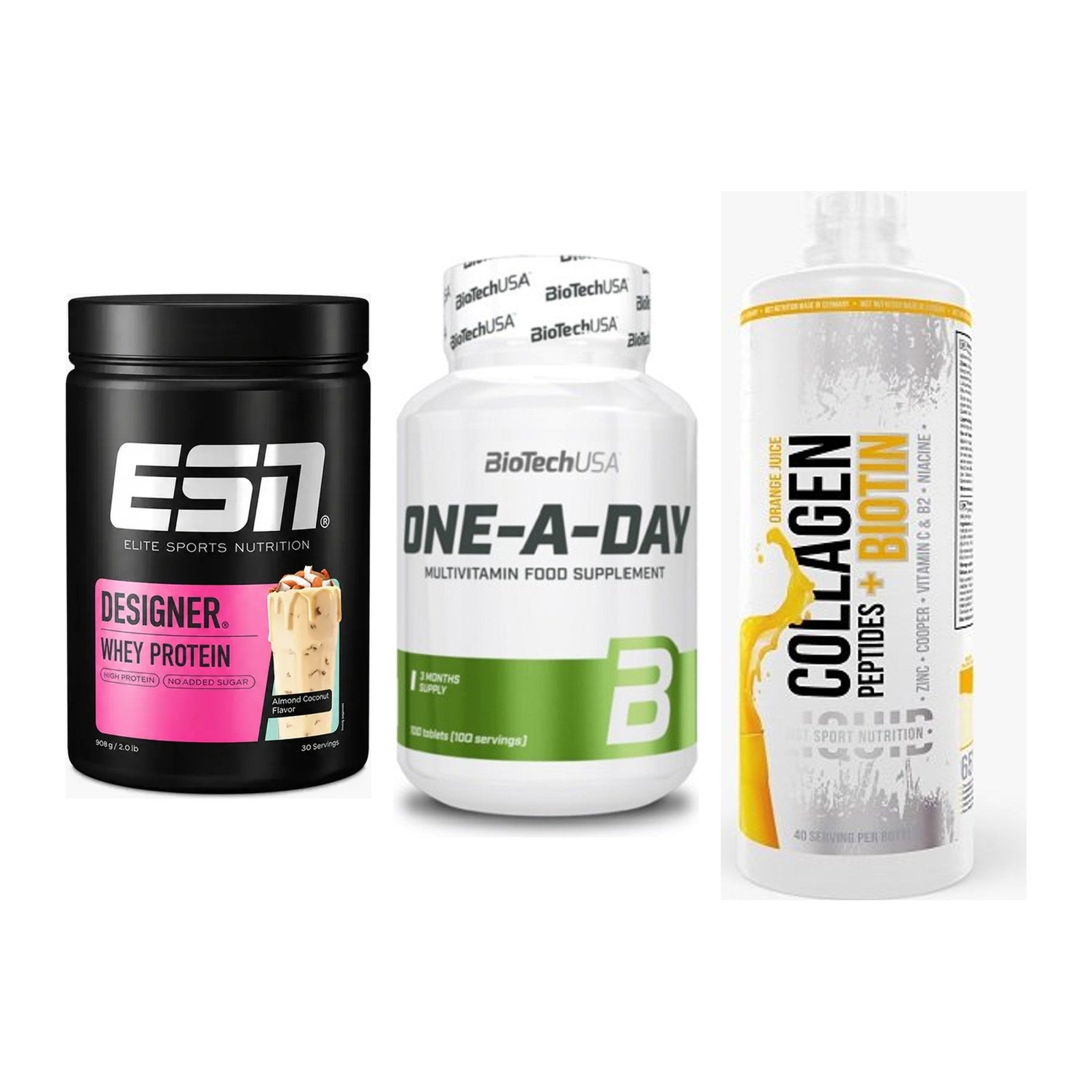 Regenerations-Set: ESN Designer + BioTech One A + MST Collagen – alle enthaltenen Artikel