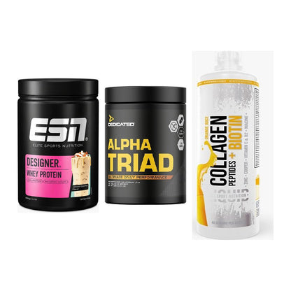 Regenerations-Set: ESN Designer + Dedicated Alpha + MST Collagen – alle enthaltenen Artikel
