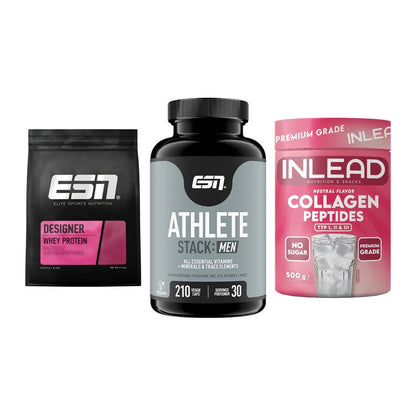 Regenerations-Set: ESN Designer + ESN Athlete + INLEAD Collagen – alle enthaltenen Artikel