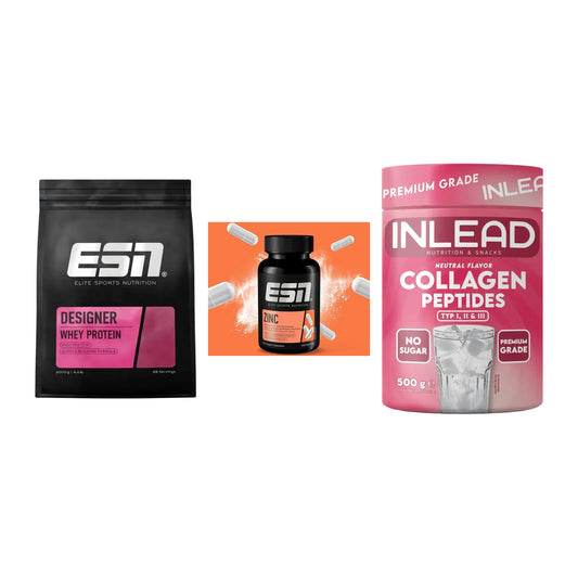 Regenerations-Set: ESN Designer + ESN Zinc + INLEAD Collagen – alle enthaltenen Artikel