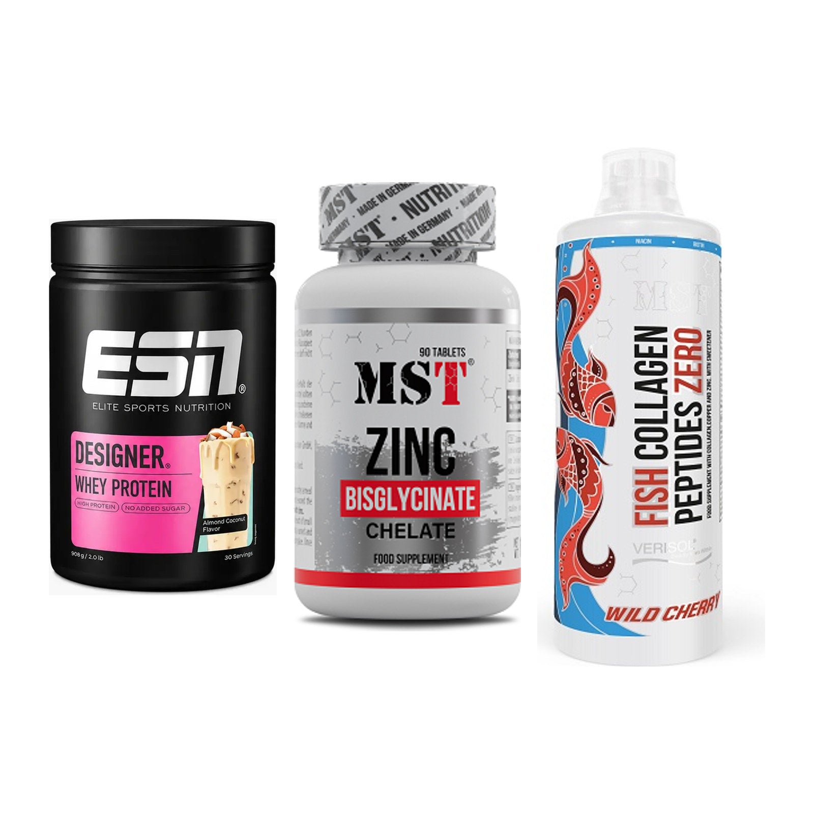 Regenerations-Set: ESN Designer + MST Zinc + MST Fish – alle enthaltenen Artikel