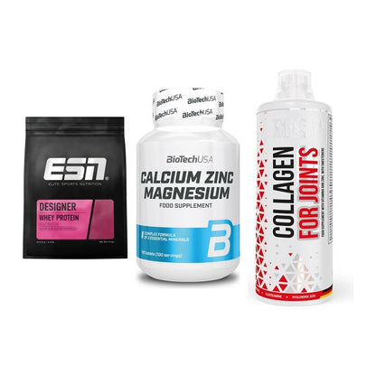 Regenerations-Set: ESN Designer + BioTech Calcium + MST Collagen – alle enthaltenen Artikel