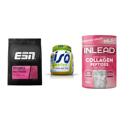 Regenerations-Set: ESN Designer + Olimp Iso Plus + INLEAD Collagen – alle enthaltenen Artikel