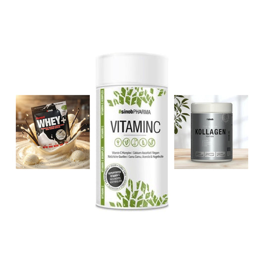 Regenerations-Set: Sinob Honest + Sinob Vitamin C + Sinob Kollagen – alle enthaltenen Artikel