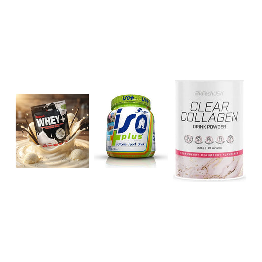 Regenerations-Set: Sinob Honest + Olimp Iso Plus + BioTech Clear – alle enthaltenen Artikel