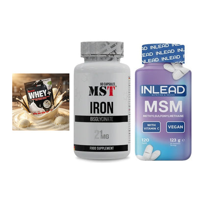 Regenerations-Set: Sinob Honest + MST Iron + INLEAD MSM – alle enthaltenen Artikel