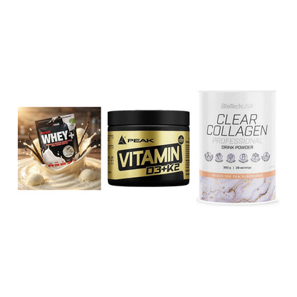 Regenerations-Set: Sinob Honest + Peak Vitamin + BioTech Clear – alle enthaltenen Artikel