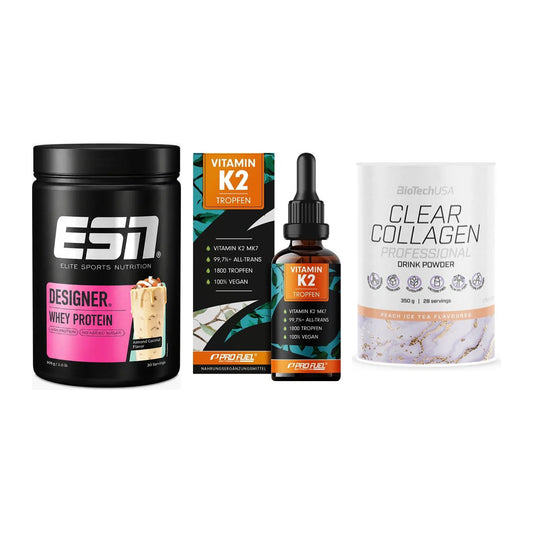 Regenerations-Set: ESN Designer + ProFuel Vitamin + BioTech Clear – alle enthaltenen Artikel