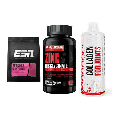 Regenerations-Set: ESN Designer + Body Attack + MST Collagen – alle enthaltenen Artikel