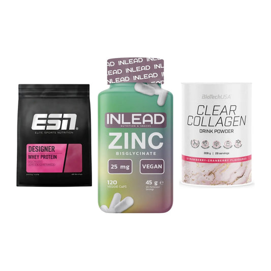 Regenerations-Set: ESN Designer + INLEAD Zink + BioTech Clear – alle enthaltenen Artikel