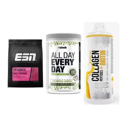 Regenerations-Set: ESN Designer + Sinob All Day + MST Collagen – alle enthaltenen Artikel