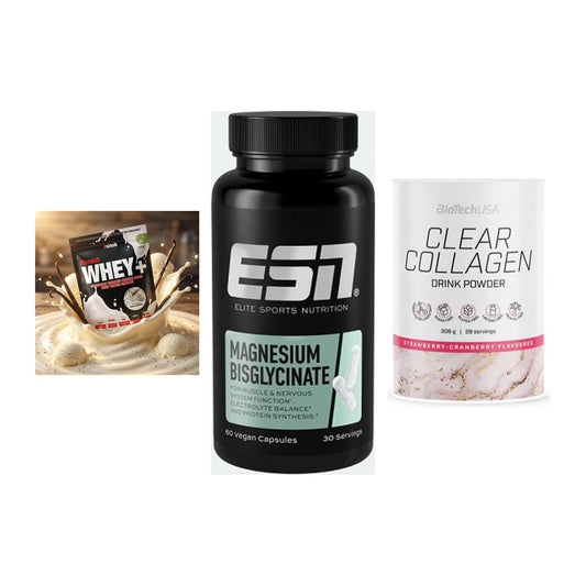 Regenerations-Set: Sinob Honest + ESN Magnesium + BioTech Clear – alle enthaltenen Artikel