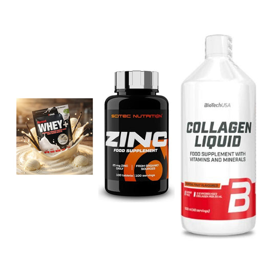 Regenerations-Set: Sinob Honest + Scitec Zinc + BioTech Collage – alle enthaltenen Artikel