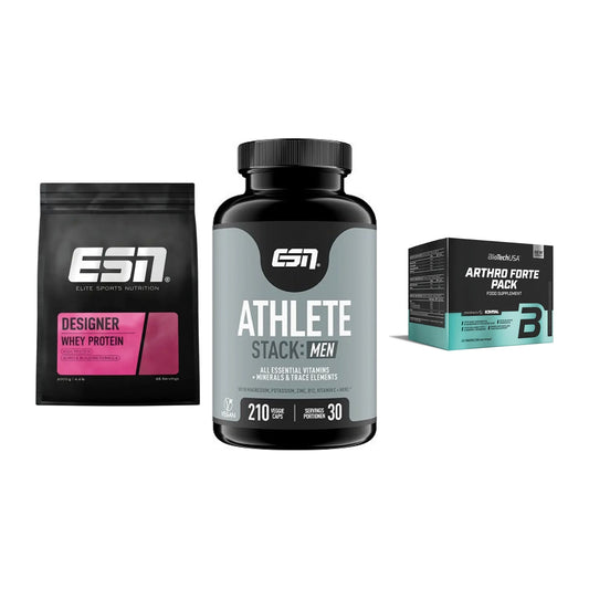 Regenerations-Set: ESN Designer + ESN Athlete + BioTech Arthro – alle enthaltenen Artikel