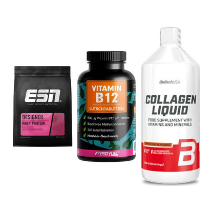 Regenerations-Set: ESN Designer + ProFuel Vitamin + BioTech Collage – alle enthaltenen Artikel