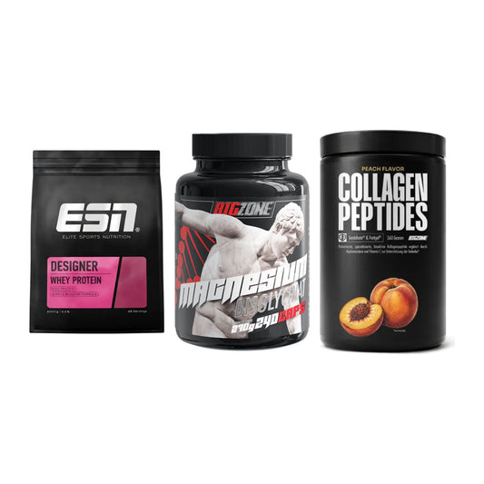 Regenerations-Set: ESN Designer Whey + Big Zone Magnesium + 1 weitere – alle enthaltenen Artikel