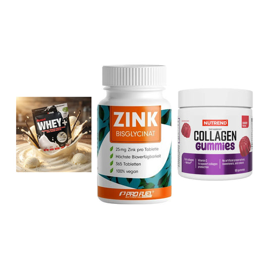 Regenerations-Set: Sinob Honest + ProFuel Zink + Nutrend Collage – alle enthaltenen Artikel