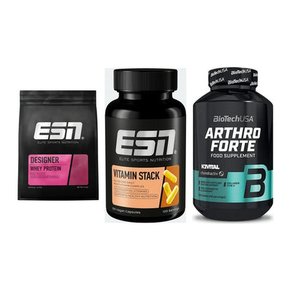 Regenerations-Set: ESN Designer + ESN Vitamin + BioTech Arthro – alle enthaltenen Artikel