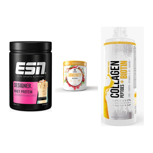 Regenerations-Set: ESN Designer + FA Nutrition + MST Collagen – alle enthaltenen Artikel