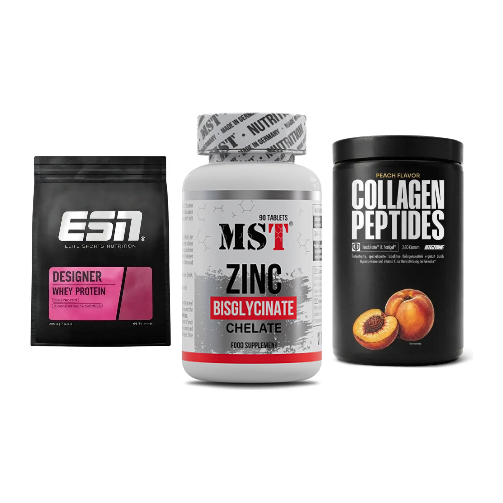 Regenerations-Set: ESN Designer + MST Zinc + Big Zone – alle enthaltenen Artikel