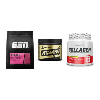 Regenerations-Set: ESN Designer + Peak Vitamin + BioTech Collage – alle enthaltenen Artikel