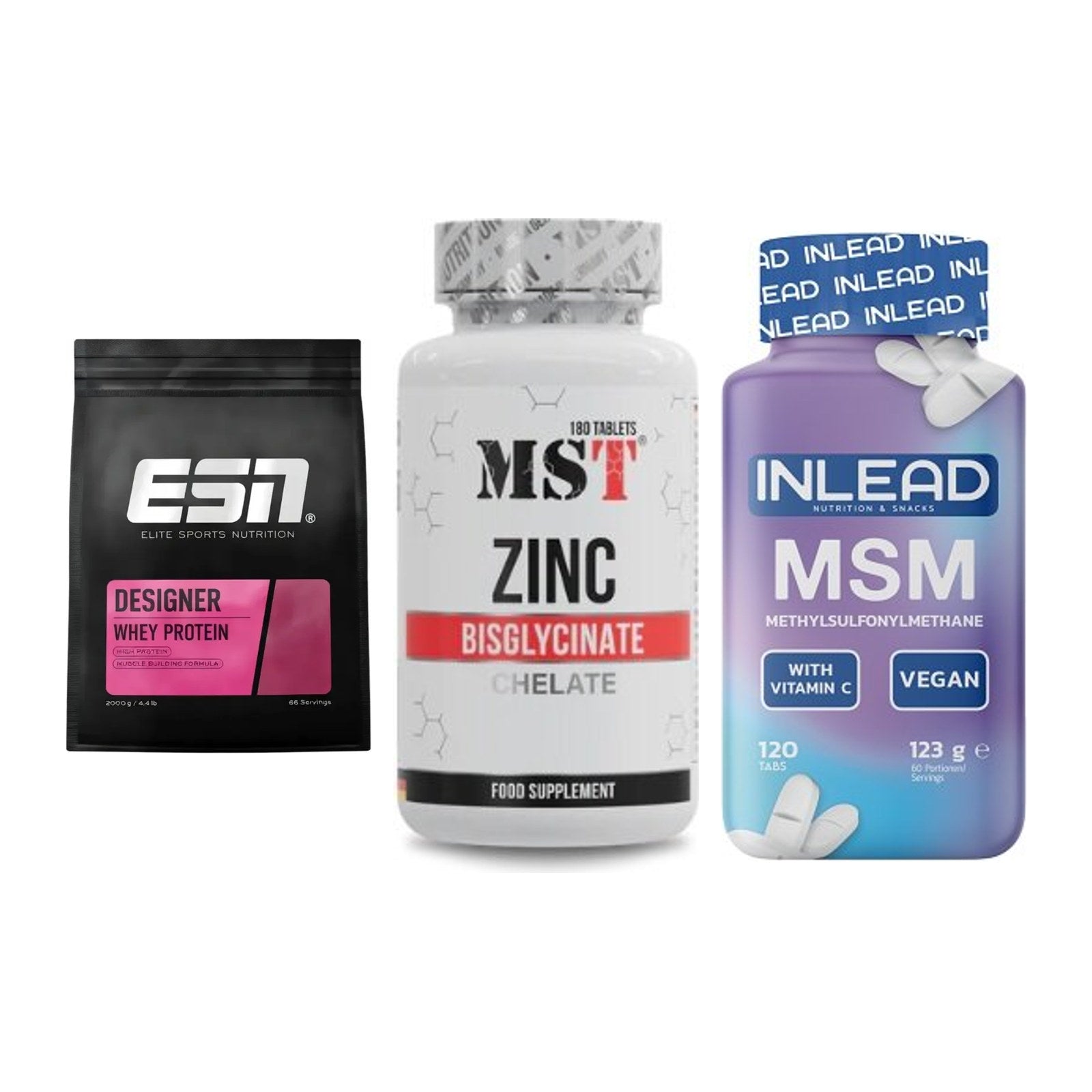 Regenerations-Set: ESN Designer + MST Zinc + INLEAD MSM – alle enthaltenen Artikel