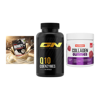 Regenerations-Set: Sinob Honest + GN Q10 Health + Nutrend Collage – alle enthaltenen Artikel