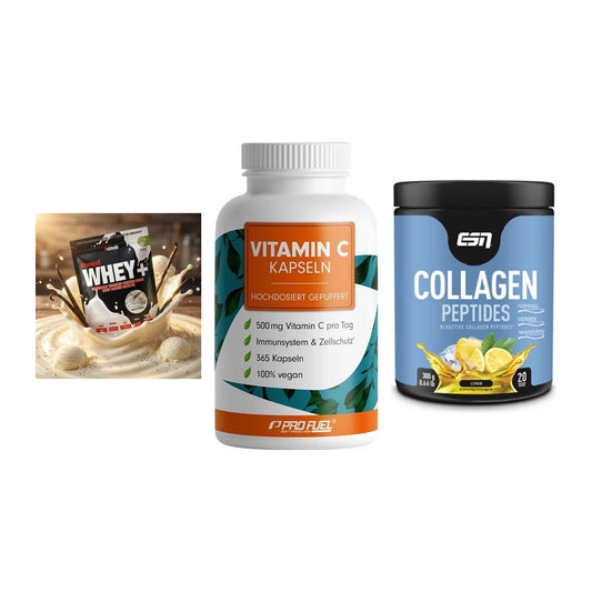 Regenerations-Set: Sinob Honest + ProFuel Vitamin + ESN Collagen – alle enthaltenen Artikel