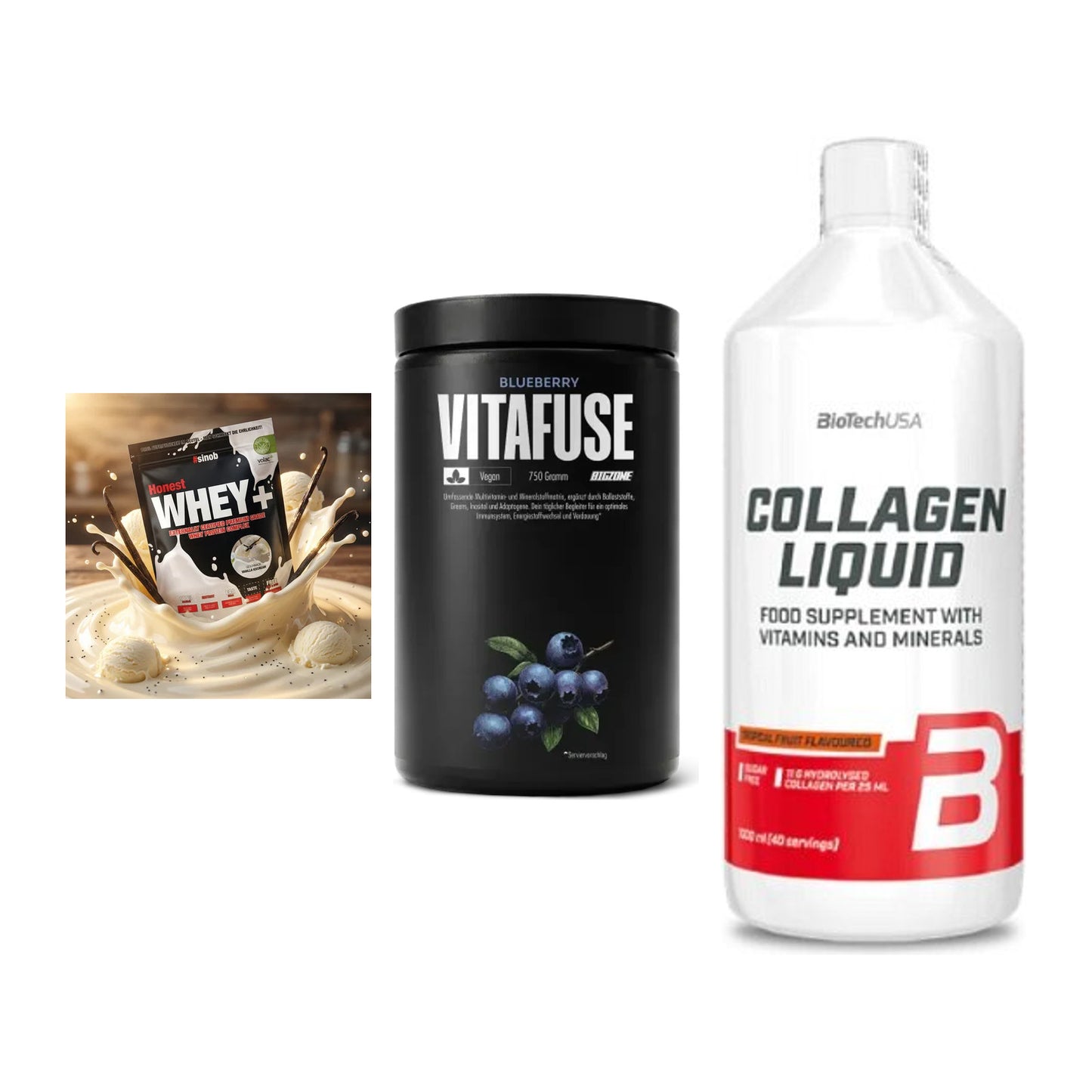 Regenerations-Set: Sinob Honest + Big Zone + BioTech Collage – alle enthaltenen Artikel