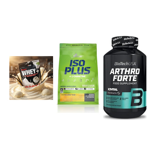 Regenerations-Set: Sinob Honest + Olimp Iso Plus + BioTech Arthro – alle enthaltenen Artikel