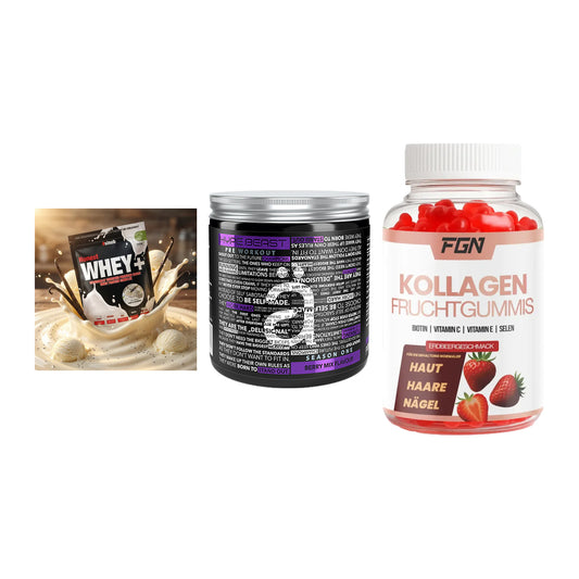 Regenerations-Set: Sinob Honest + Nanosupps Hype + FGN Kollagen 60 – alle enthaltenen Artikel